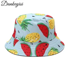 DANKEYISI Кепка с покрывалом для мужчин и женщин шляпа из хлопка с фруктами шляпа s хип хоп Спорт на открытом воздухе Летняя женская пляжная Рыбалка милая сумка шляпы