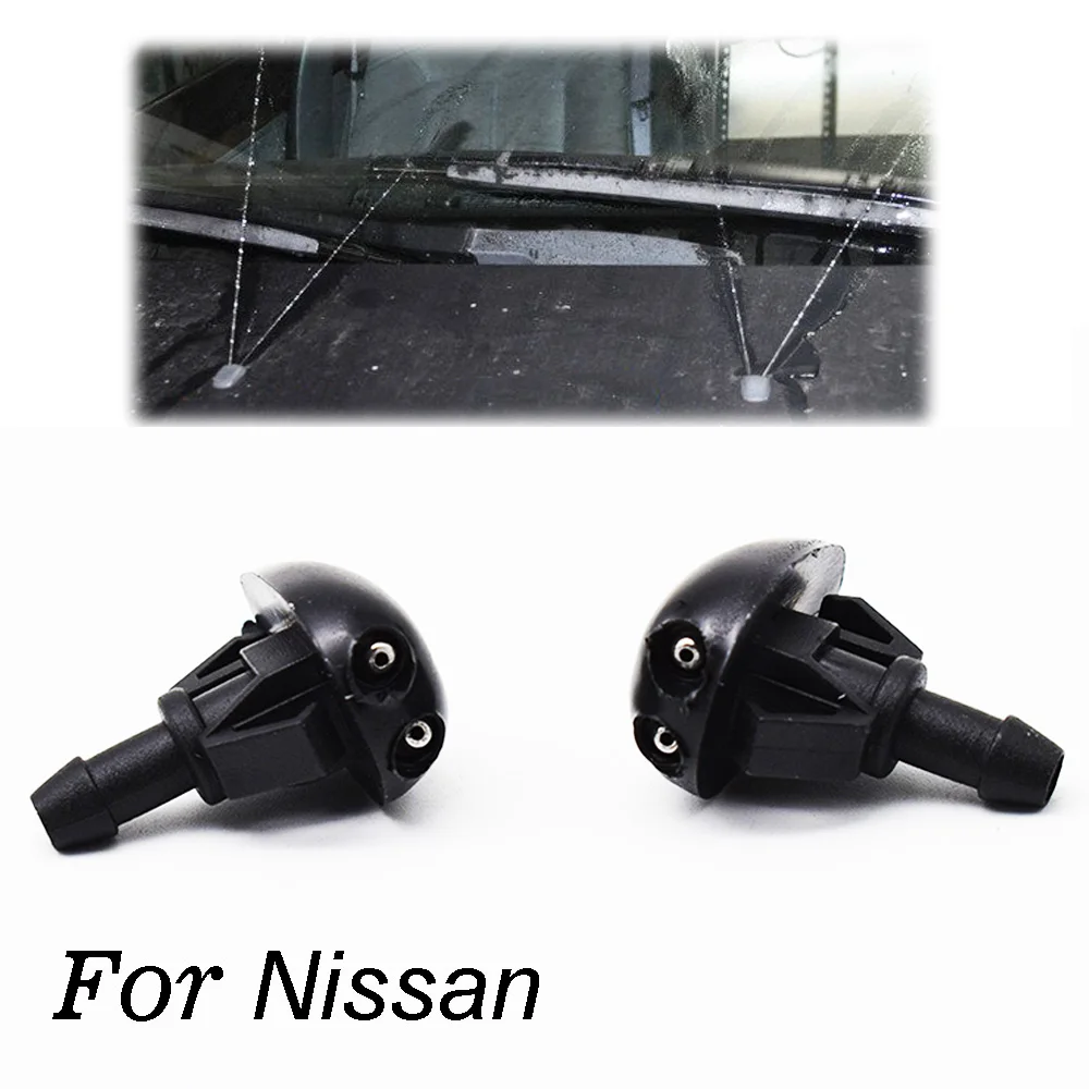 2 шт. форсунки переднего стеклоочистителя для Isuzu D-Max Nissan Altima L31 Xterra WD22 X-Trail T30 Frontier
