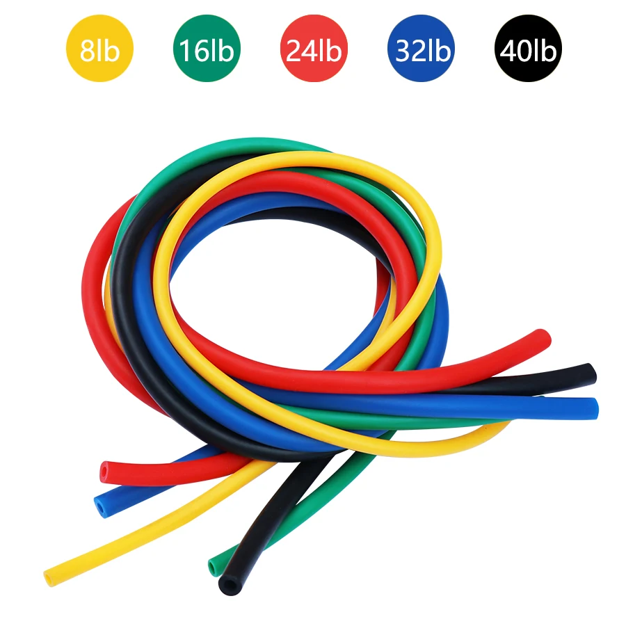 Stretch Tube Bands Elastic Exercise Expander Fitness Rubber Band Pull Rope Gym Training Sling Rubber Shot Catapults Equipment resistance bands,resistance band,resistance strap,pull up assistance bands,chest expander,fitness tension rope