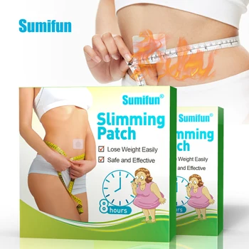 

Sumifun 10pcs Slimming Patch Arm Leg Slimming Navel Stick Fat Burning Weight Loss Cream Chinese Herb Medical Plaster Health Care