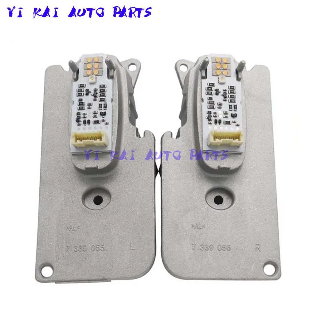 New 7' F02 full led  Headlight Turn Signal Unit 7339055 7339056 63117339055 63117339056  For 2013-2016 BMW 7' F02