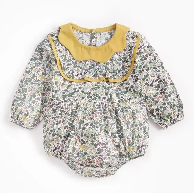 vintage floral baby clothes