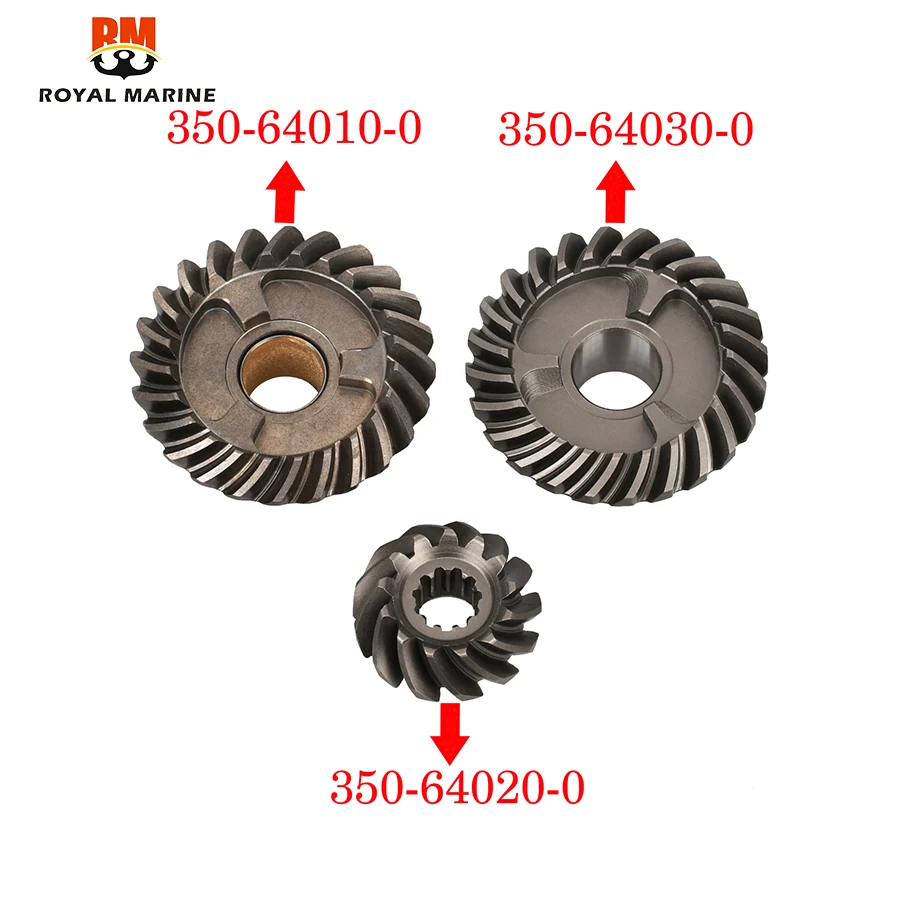 Комплект передач 350-64030 350-64010 350-64020 подходит для подвесных лодок Tohatsu Nissan 9.9HP 15HP 18HP