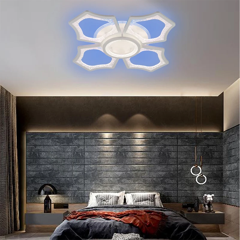 

Modern Living Room LED Ceiling Light Bedroom Chandelier Villa Dining Room Lamp Children's Room Lamp Remote Control Dimming