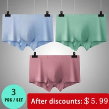 

Hot Men's Underwear Male Underpants Man Pack Shorts Panties Plus Size L-3XL PANTI Sexy lingerie