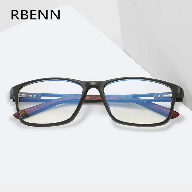 RBENN 2020 TR90 компьютерные очки для чтения женский и мужской синий светильник