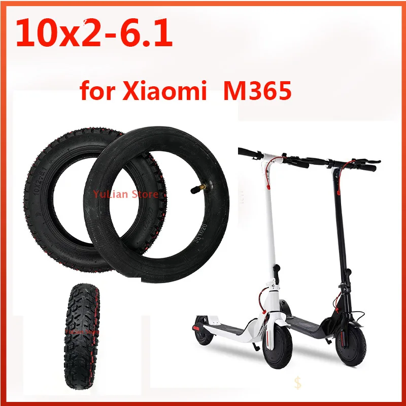Scooter Elettrico Off Road Tire 10 "Per Xiaomi M365 1S Pro Kick Scooter Skateboard Pneumatico Camera Charmer Tire Hot Wheel