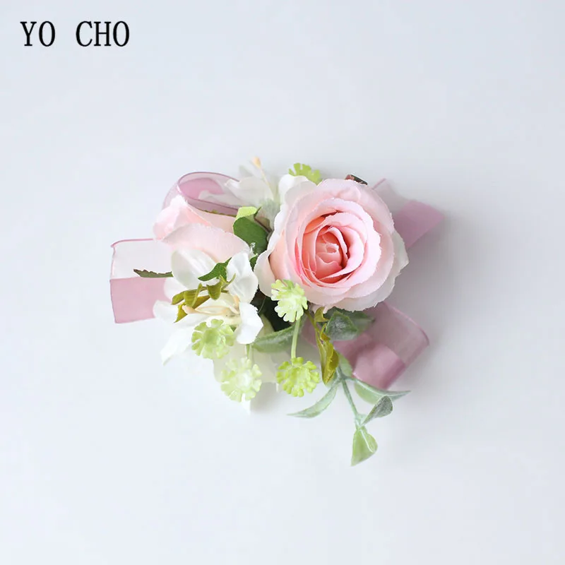 Wrist flower bracelets for bridesmaids (44)