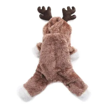 

Pet Clothing Cartoon Animal Dog Cat Costume For Small Dogs Cats Winter Warm Pet Jumpsuit Pajamas For Puppy Clothing Yorkies