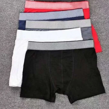 

c2k 3pcs\lot boxer para hombre boxershorts mens underwear homme 100%cotton solid cueca masculina calzoncillo hombre bokserki
