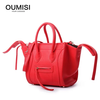 

2020 Fashionable Smiley Bag Phantom Style Women's Bag New Large Capacity Tote Bag Unique Design Lady's Bag LH2