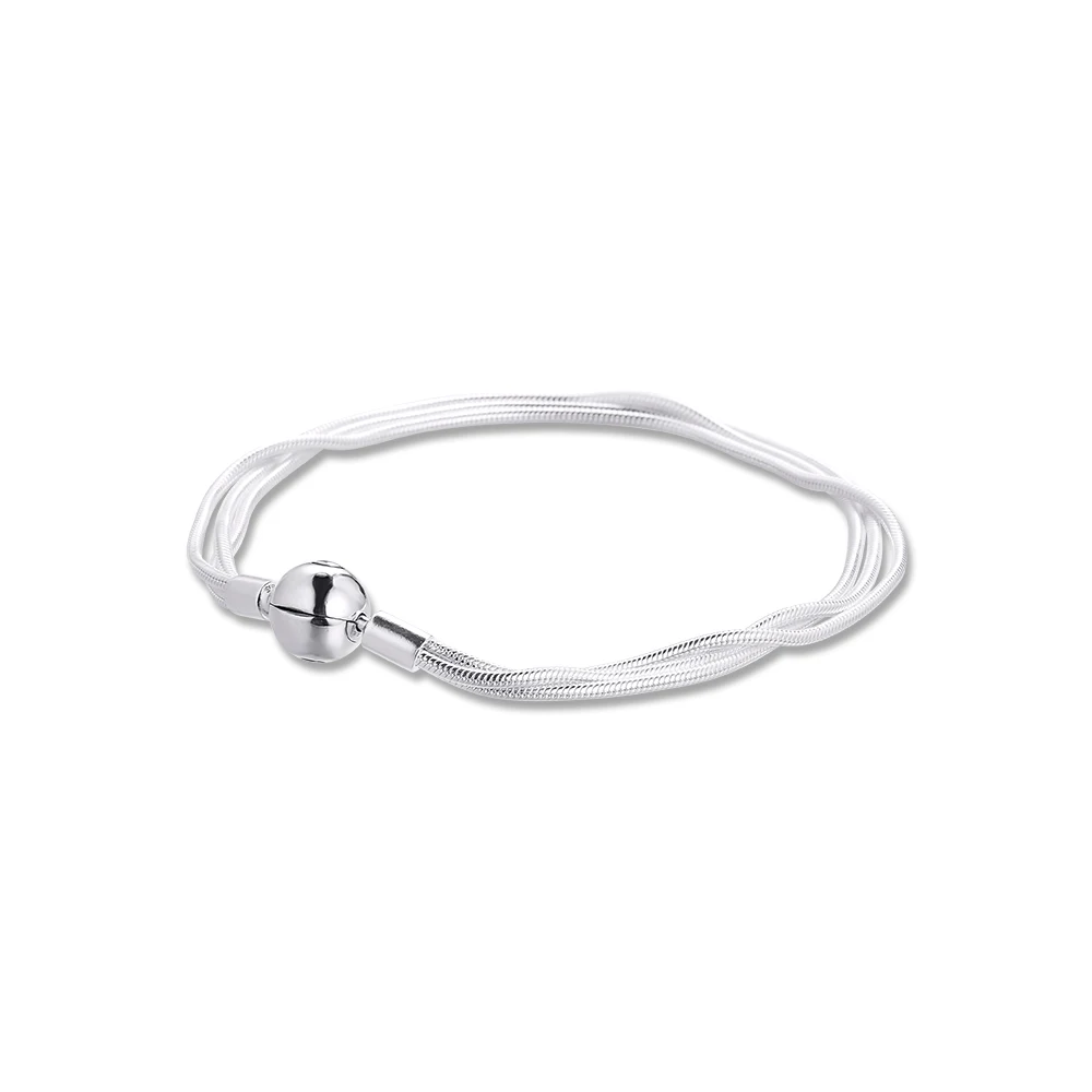 925  Ƽ ũ ü  , Pulseras Mujer Bijoux Femme Sterling Silver Jewelry Plata De Ley