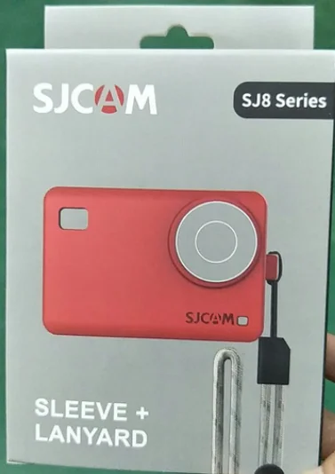 Оригинальные аксессуары SJCAM силикон/рукав+ ремешок на запястье/ремешок защитный чехол/рамка/крышка/граница для SJ8 Pro Plus экшн-камеры
