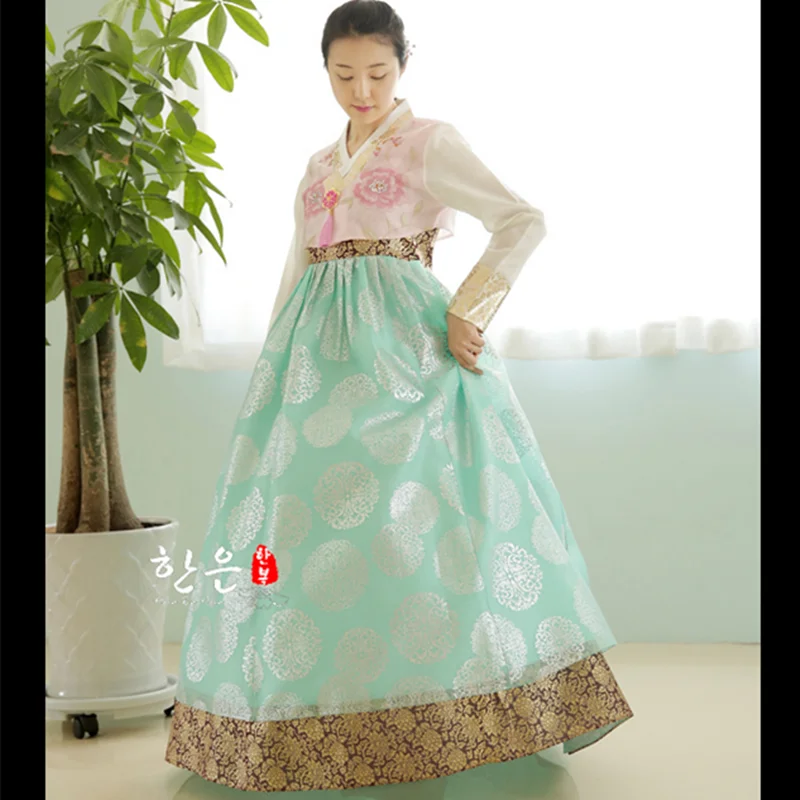 

Hanbok Dress Child Korean Costume Ethnic Dance Traditional Long Sleeve Cosplay Tailor-made Free Shipping