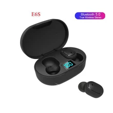 TWS Bluetooth 5 0 Earphone Noise Cancelling LED Display With Mic Handsfree Earbuds for Xiaomi Redmi Airdots earphones
