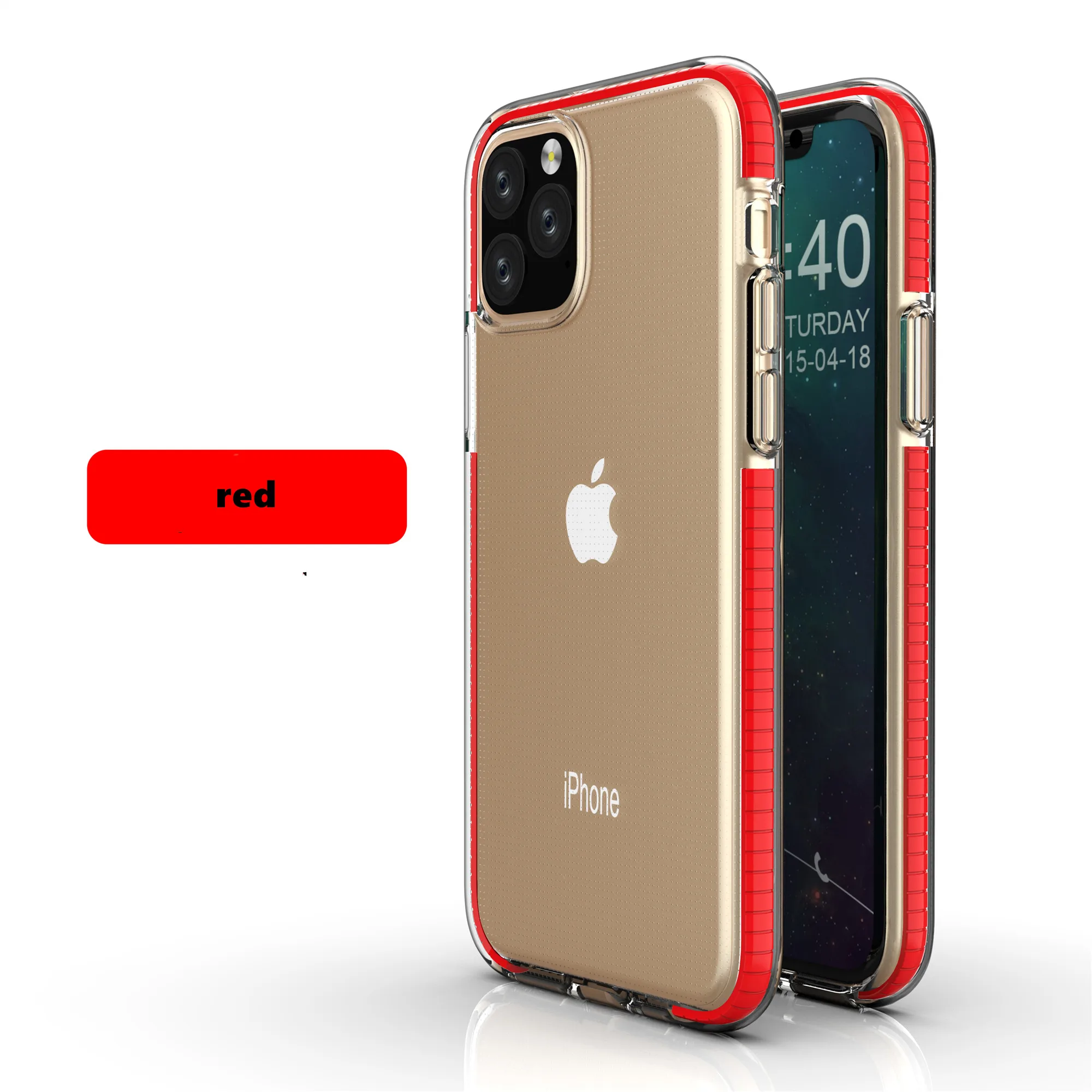 

Luxury Case For iPhone 11 Pro Max Coque Ultra Thin Soft TPU Transparent Clear Silicone Back Cover For iPhone 11 Xs Max XR Capin