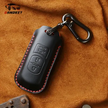 

Dandkey Genuine Leather Key Case Cover For Mazda 2 3 5 6 8 CX5 CX7 CX9 GT M3 M5 M6 M8 Atenza Axela Key Shell Skin Bag
