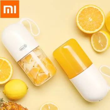 

Xiaomi Deerma 300ml Portable Electric Juicer Blender Multipurpose Wireless Mini USB Rechargable Juice Cup Cut Mixer for Travel