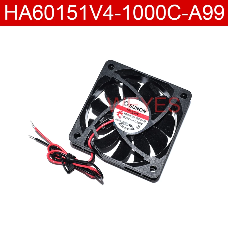 

Original HA60151V4-1000C-A99 6015 6cm 60mm DC 12V 0.36W Computer Power Supply Ultra-quiet Cooling Fan