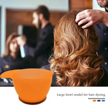 

Plastic Hair Dye Coloring Bowl Skillful Manufacture Superior Quality Hair Color Mixing Bowls Salon Barber Styling Tool