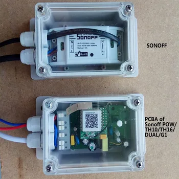 

Tool Smart Home Outdoor IP66 Waterproof Cable Wireless Switch Case Wire Connector Housing Shell Junction Box For Lights