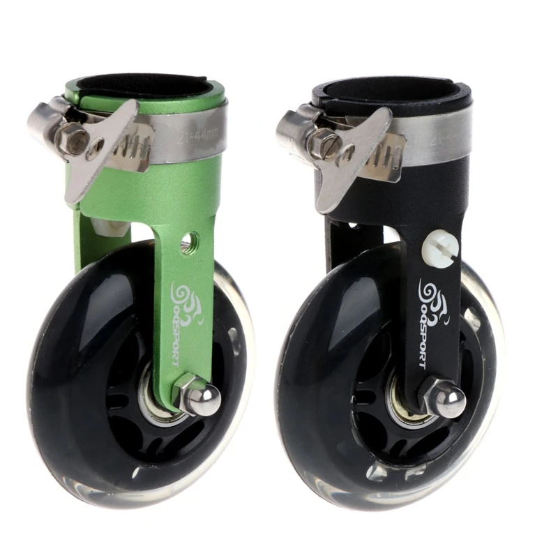 

Portable Folding Bike Auxiliary Roller Wheel Foldable Bicycle Assistor Wheel R9JC