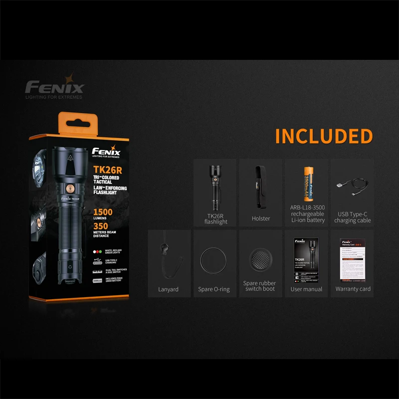 Fenix TK26R Lampe de poche LED
