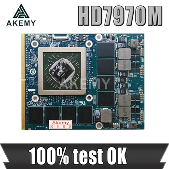 

Akemy Original HD7970M HD7970 Video Graphic VGA Card 216-0836036 2GB For Laptop Dell Alienware M17X M18X R1 R2 R3 Fast Ship