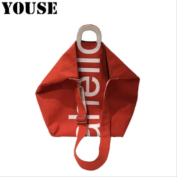 

YOUSE Brand New 2020 Trend Fashion Shopping Bag Canvas Bags Temperament Student One-shoulder BagS Cross-body Bags Women Bags