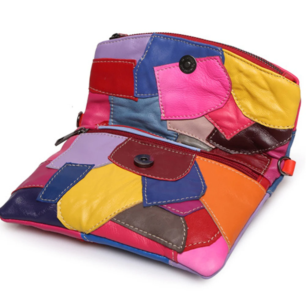 Square Chains Bag Shoulder Patchwork Leather Handbag Fashion Skull Women Clutch Crossbody Small Messenger Bag for Female Ladies