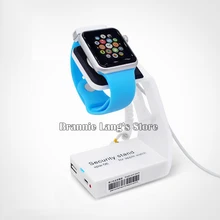 10 компл./лот наручные часы Носимых устройств Смарт-часы Анти-кражи Дисплей держатель розничная, система безопасности дисплея заряда сигнализация для наручных часов Iwatch