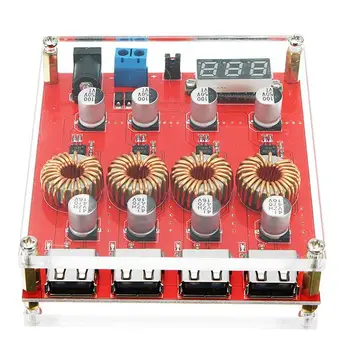

DC 9V 12V 24v to 5V 100W Step Down Module Fast Charging Digital Display Step Down Regulated Power Module Support QC3.0 QC2.0