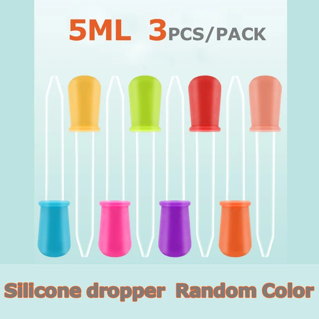 New Chocolate Molds Silicone Food Grade Non-stick Cake Baking Design Candy Mold SILICON 3D Mold Kitchen Gadget DIY Dropper 3pcs