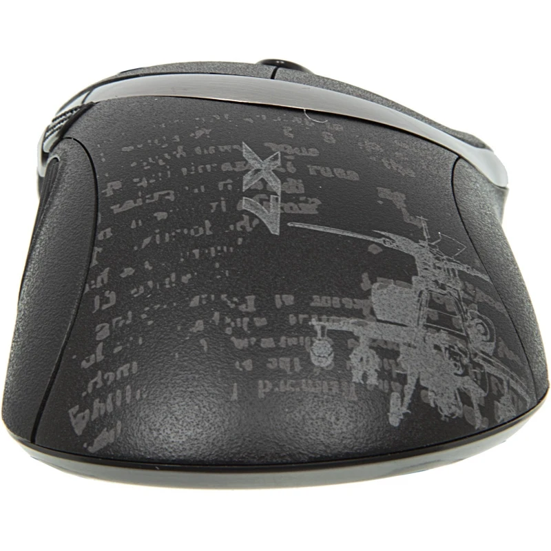 Мышь A4 V-Track F4 черный оптическая(3000dpi) USB игровая(6but