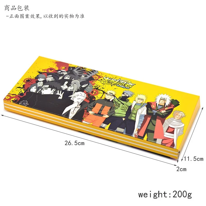 10pcs Anime Naruto Kakashi Uzumaki Weapon set Cosplay Pendant Collection Props