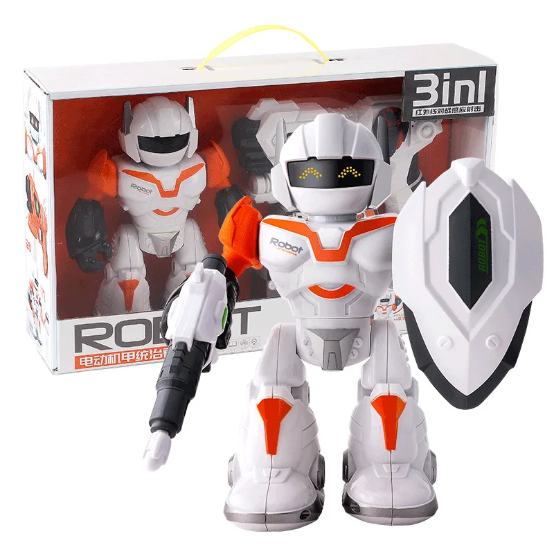 

KID'S Smart Robot Toy Remote Control Singing Infrared Sensing Boys And Girls Early Learning Machine Learning Machine Baby