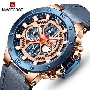 

Top Luxury Brand NAVIFORCE 2019 New Men's fashion outdoor Sports Quartz Watches Men Military Waterproof Watch Relogio Masculino