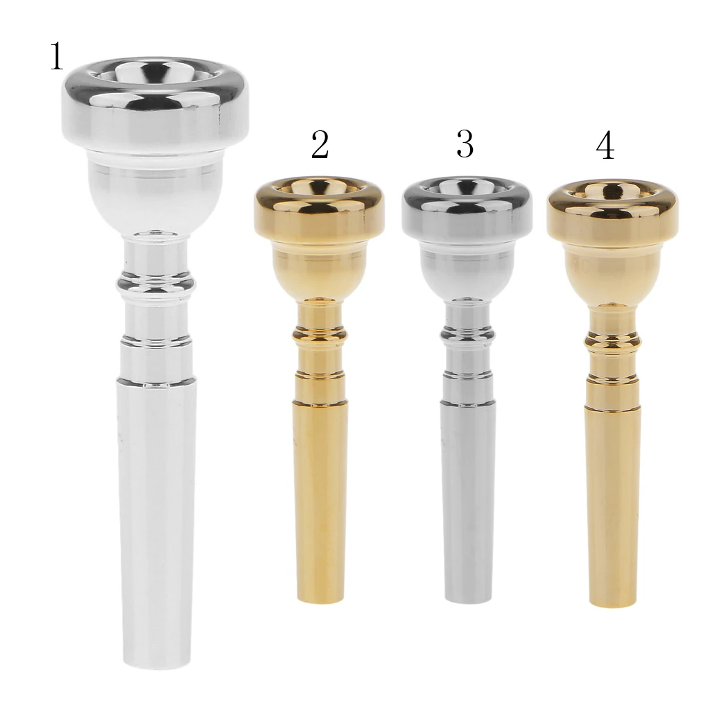 7C Trumpet Mouthpiece Metal for Yamaha Bach Conn King Trumpet Golden Plated 7C Trumpet Mouthpiece Metal for Yamaha Bach Conn King Trumpet Golden Plated