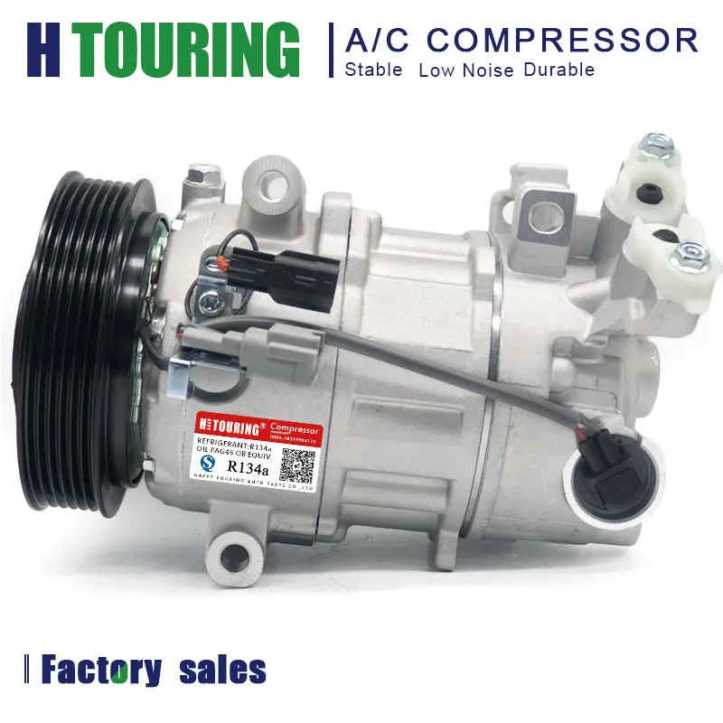 

6SBL14C AC COMPRESSOR for RENAULT MEGANE SCENIC III Air Conditioner OE 4471605790 447160-5790 926008209R 92600-8209R 92600 8209R