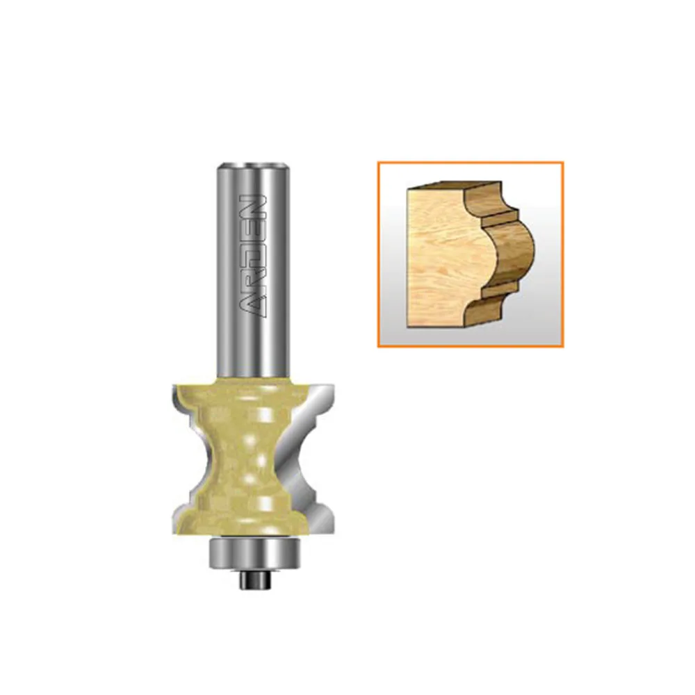 

Woodworking cnc slotting tools nose bits with bearing cnc cutter