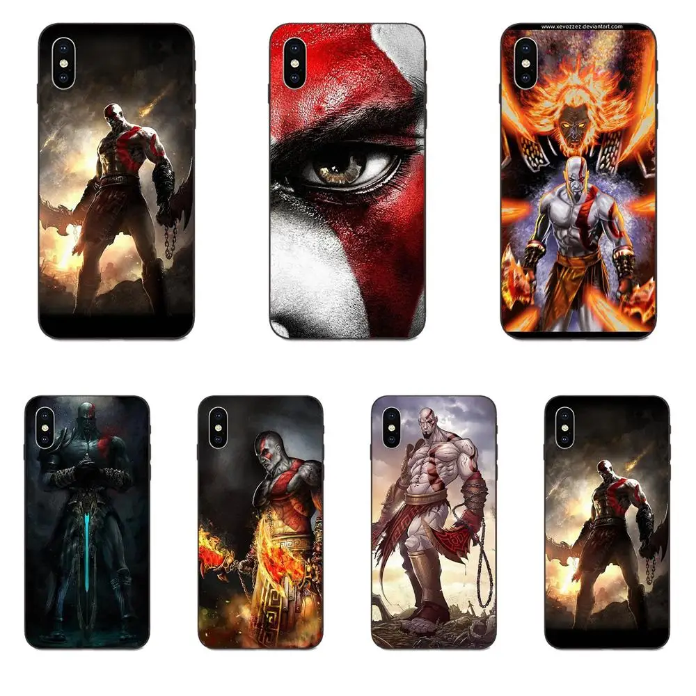 

Kratos God Of War Soft Capa For Xiaomi Redmi Note 3 3S 4 4A 4X 5 5A 6 6A 7 7A K20 Plus Pro S2 Y2 Y3