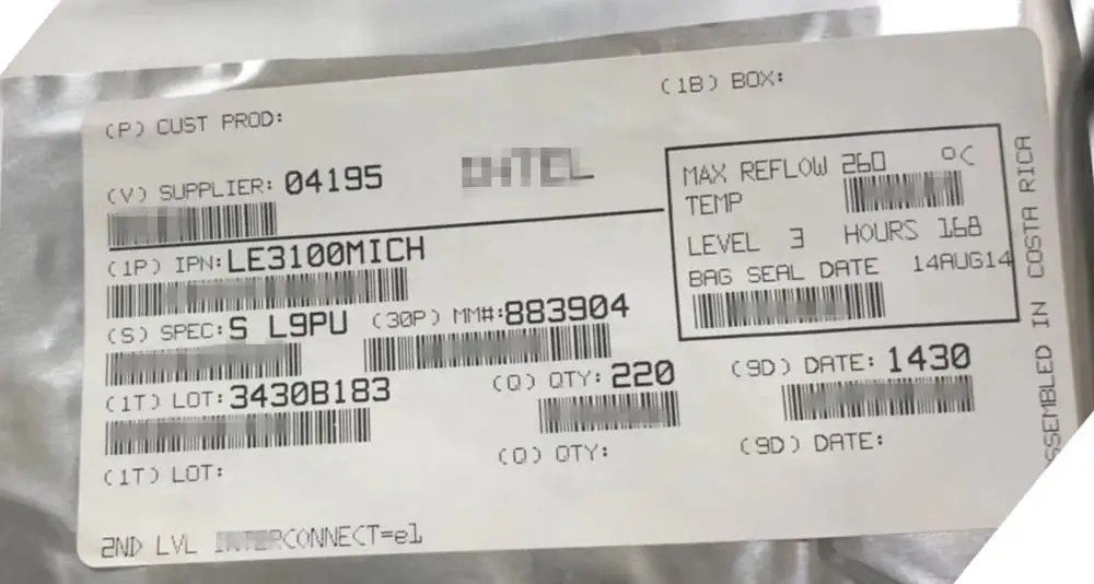 LE3100MICH SL9PU