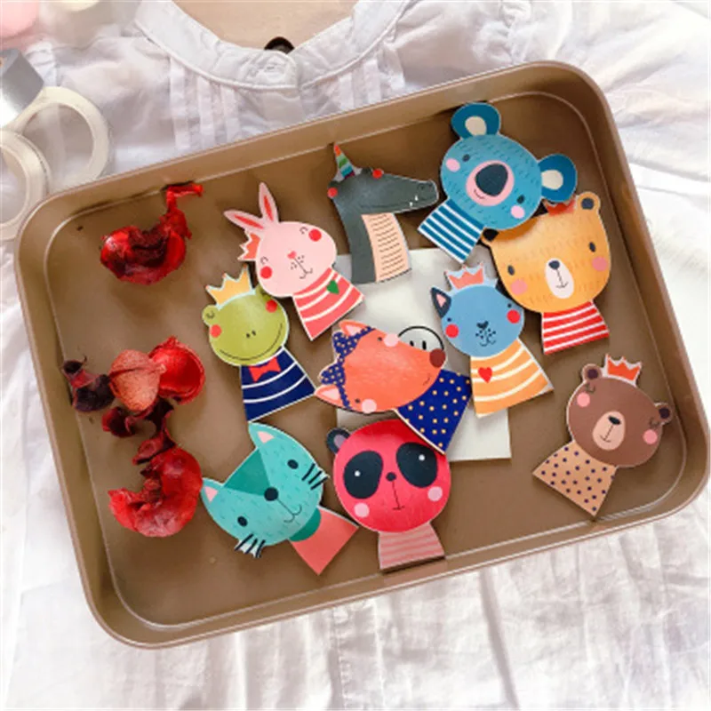 Korean PU Cartoon Animal Cute Kids Children Girls Fall Winter BB Hairpins Hair clips Head wear Hair Accessories-SWC5-W7