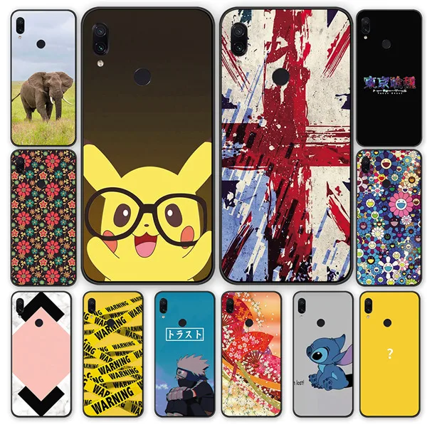 

For Redmi 6 6A Note7 Cartoon Wallpaper soft Phone Cover Case For Xiaomi Redmi Note7 6 6A Funny Animal Silicone TPU Phone Case