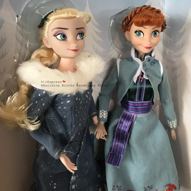 30 см Высокое качество Анна и Эльза Boneca Эльза Кукла оригинальная коробка Fever 2 Принцесса Одежда для кукол фигурки девочек игрушки для детей