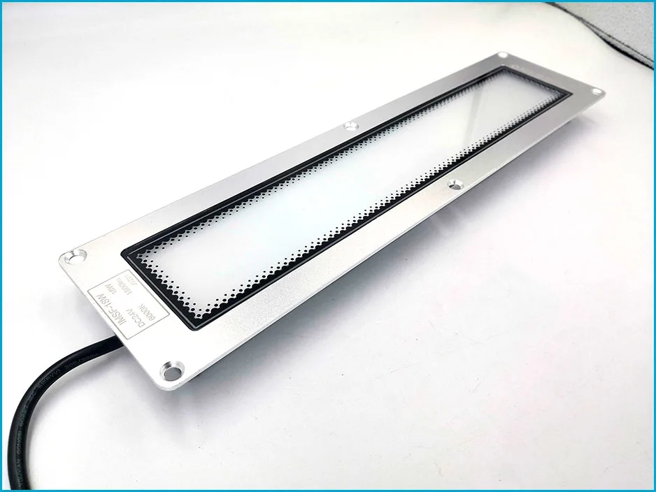 12W 18W 24W Embedded LED lighting Panel Working Light 24V DC flush type Tempered frosted glass Waterproof IP67 Free shipping 9