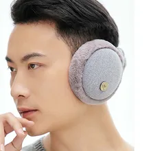 Зимние наушники толстые теплые унисекс повседневные дикие наушники зимние наушники антифриз простые пары моделей