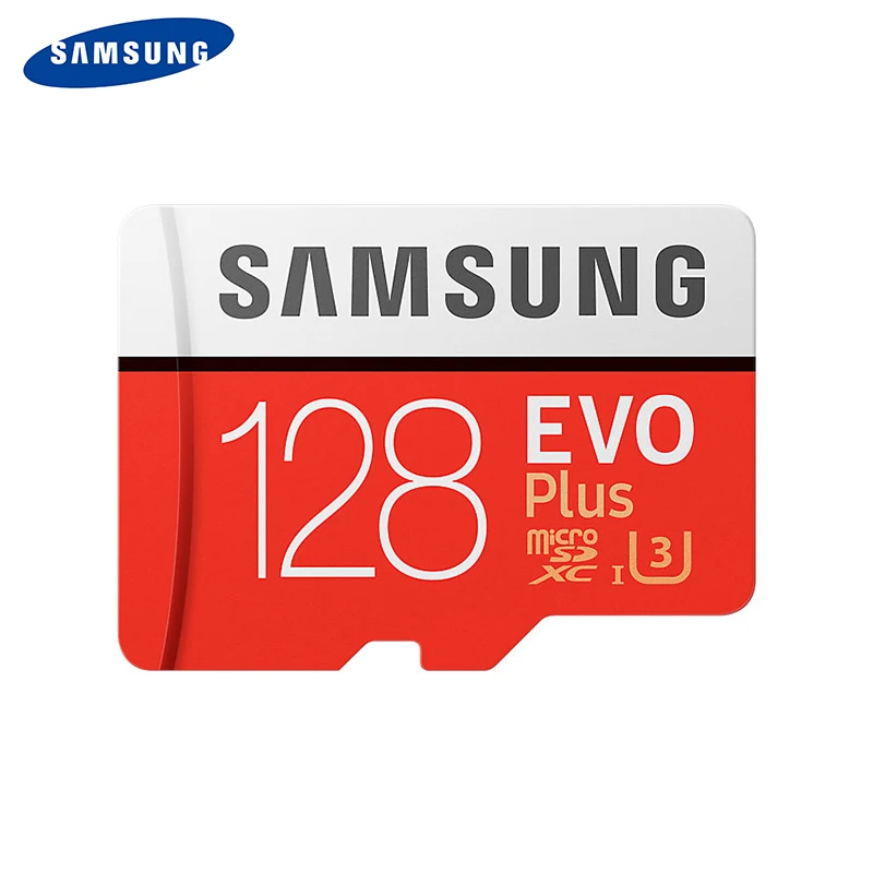 SAMSUNG 100% оригинал TF Micro SD карта памяти MicroSD EVO Plus класс 10 U3 32 Гб 64 128 ГБ 256 Смартфон
