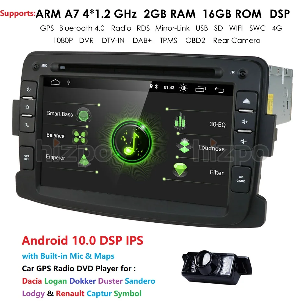 7 \Android 10 2G + 16G 1DIN Auto Dvd-speler Voor Renault Duster Logan Lada Xray Symbool dacia Kaptur Dokker Swc Dvr Rds Dvbt Wifi Dab + 7 \Android 10 2G + 16G 1DIN Auto Dvd-speler Voor Renault Duster Logan Lada Xray Symbool dacia Kaptur Dokker Swc Dvr Rds Dvbt Wifi Dab +