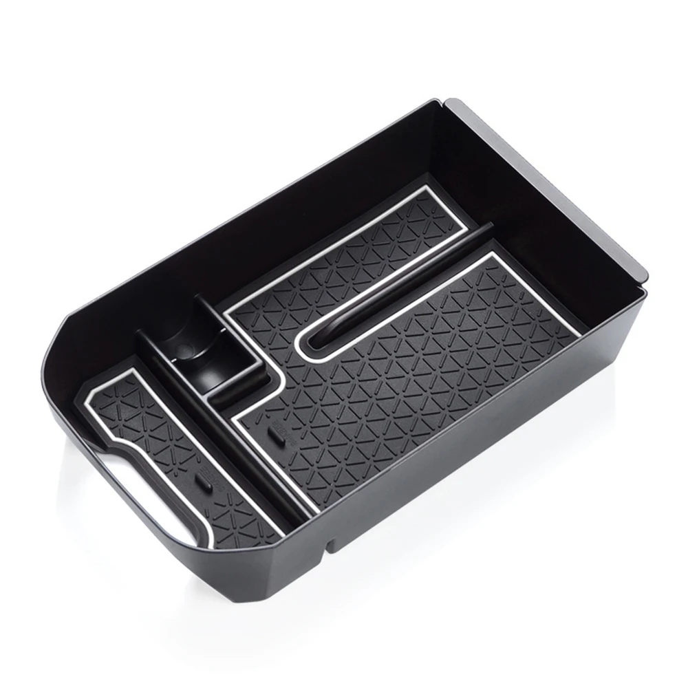 

1pc car interior Storage Box 26*16*6.5cm For Toyota RAV4 2019 2020 auto Armrest Storage Box Central Console Glove Tray Case